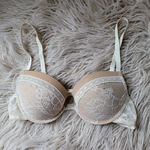Luleh I Lace Embroidered Push Up Bra 34B